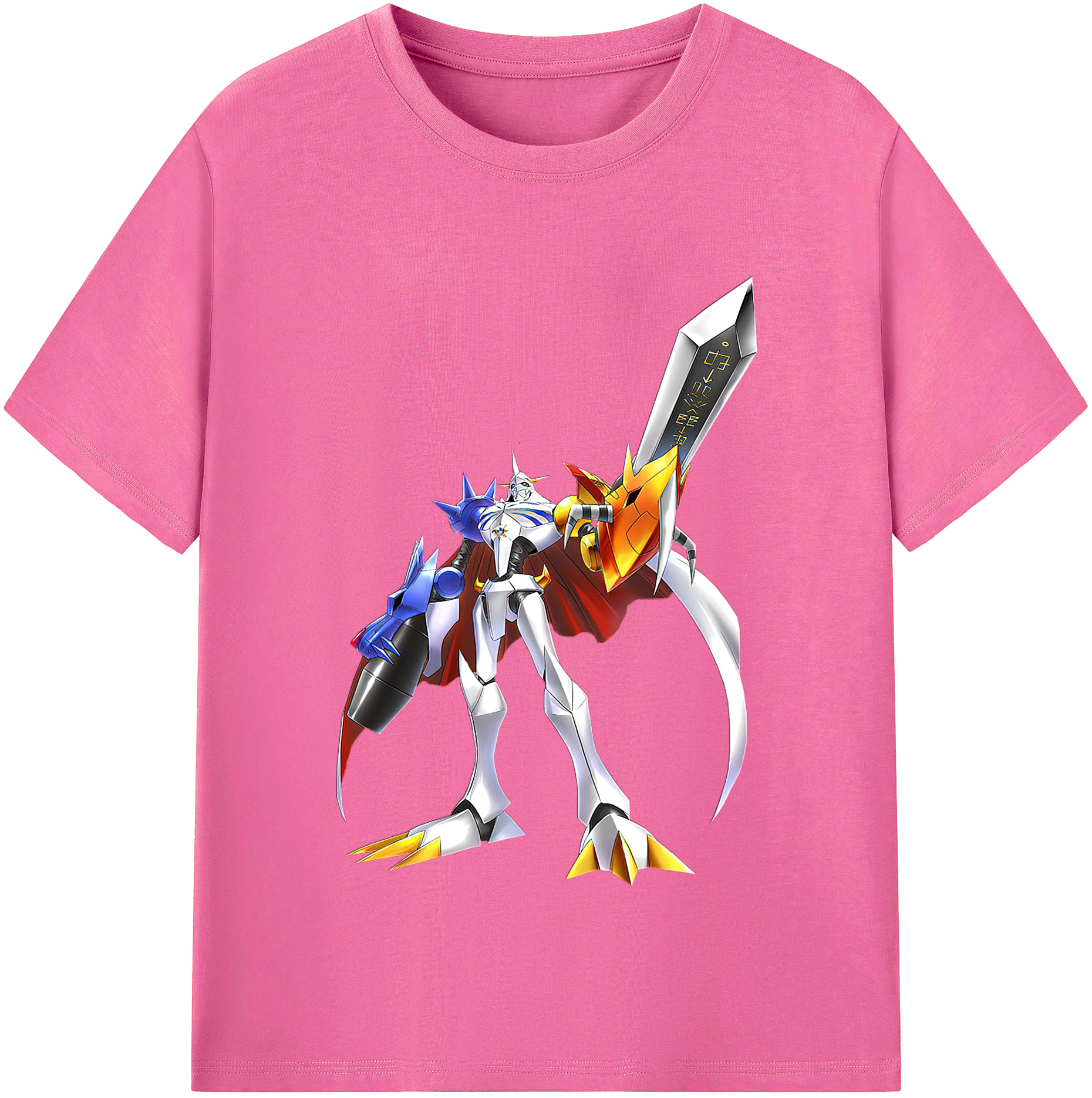 （画像用） Digimon デジタルモンスター/デジモン レディースカジュアルプリントTシャツ（綿100％）